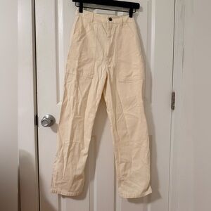 P&Co Cream Service Fatigue Pants